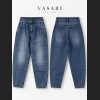 Niebieskie jeansy BAGGY